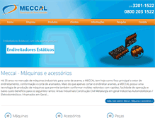Tablet Screenshot of meccal.com.br